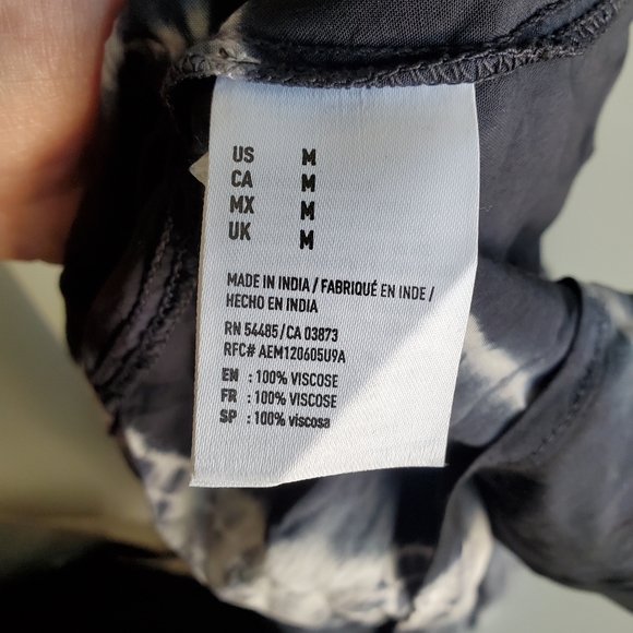 American Eagle Maxi Dress Tie Dye Size Medium - Picture 6 of 6